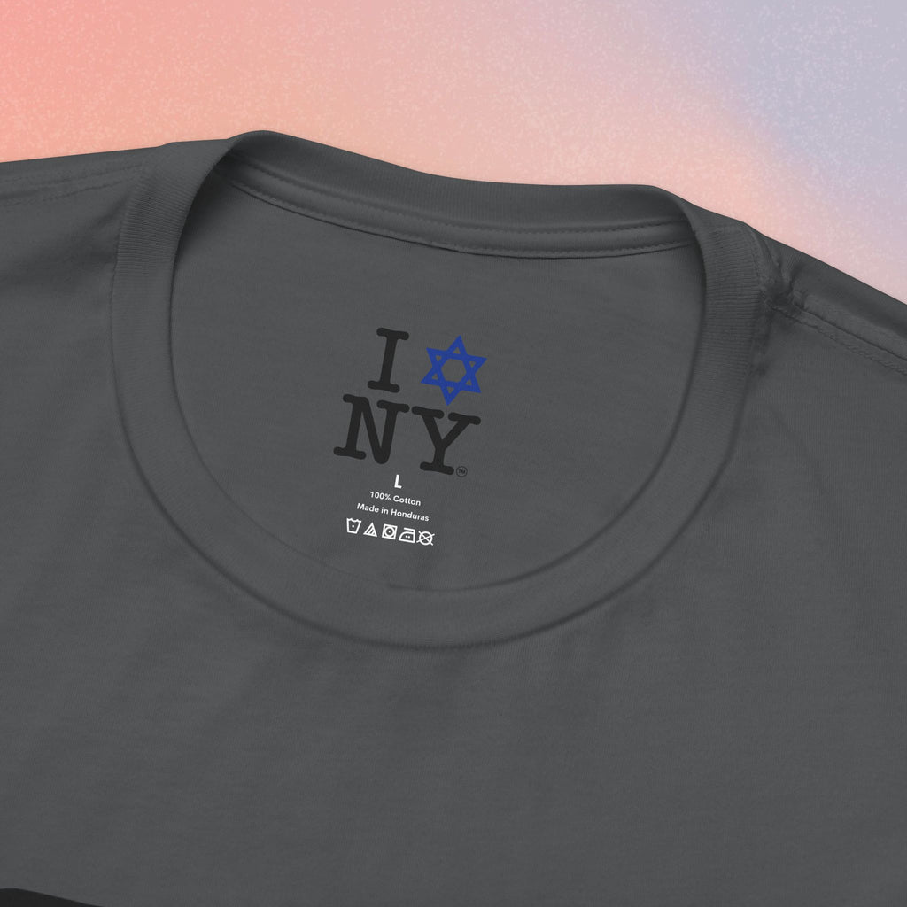 I Love New York Jewish Star of David T-Shirt - Jewish New York Pride