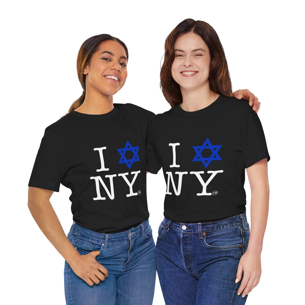 I love New York Star of David T-Shirt | NY Jewish Pride Tee