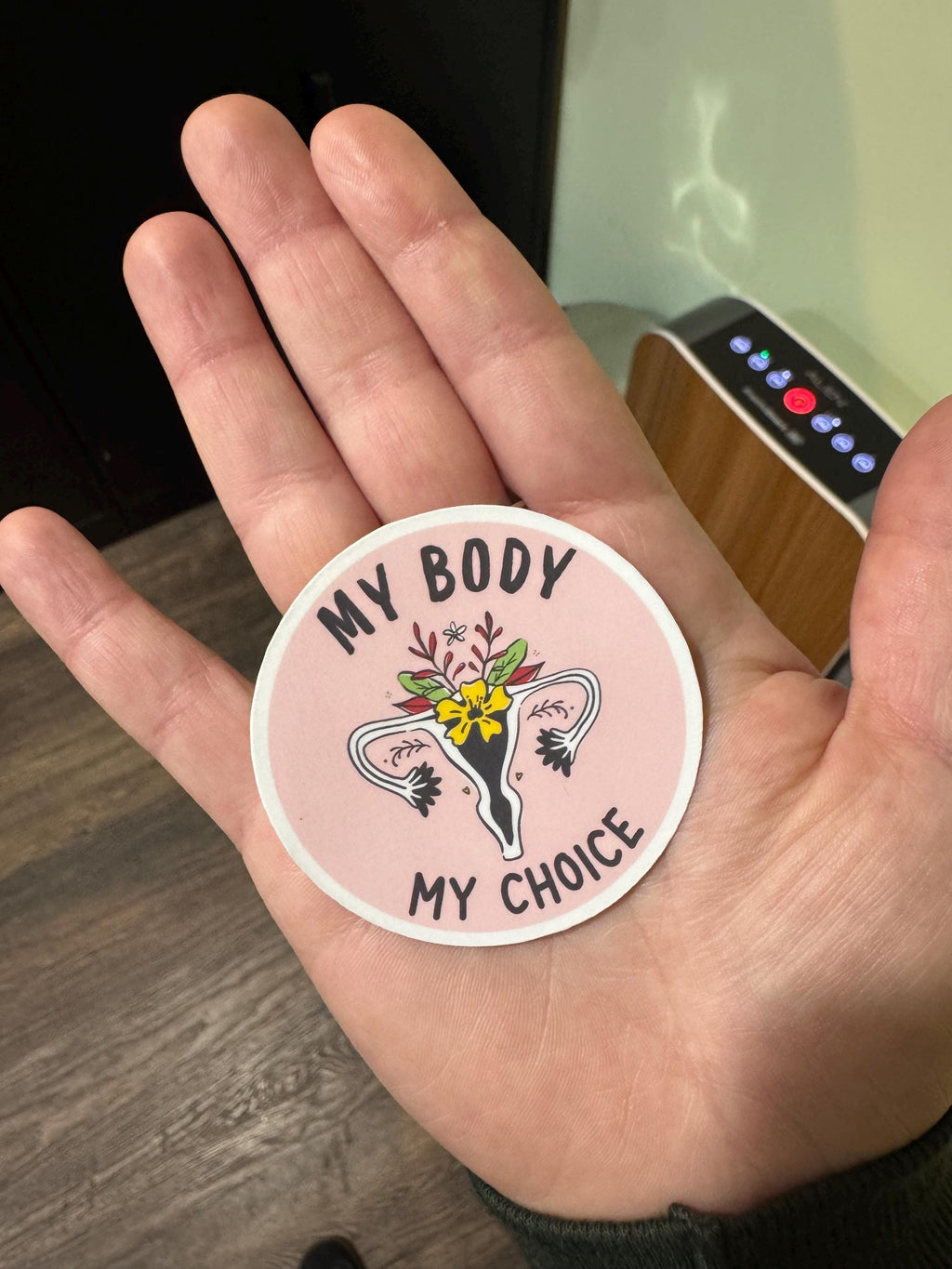 My Body My Choice Sticker