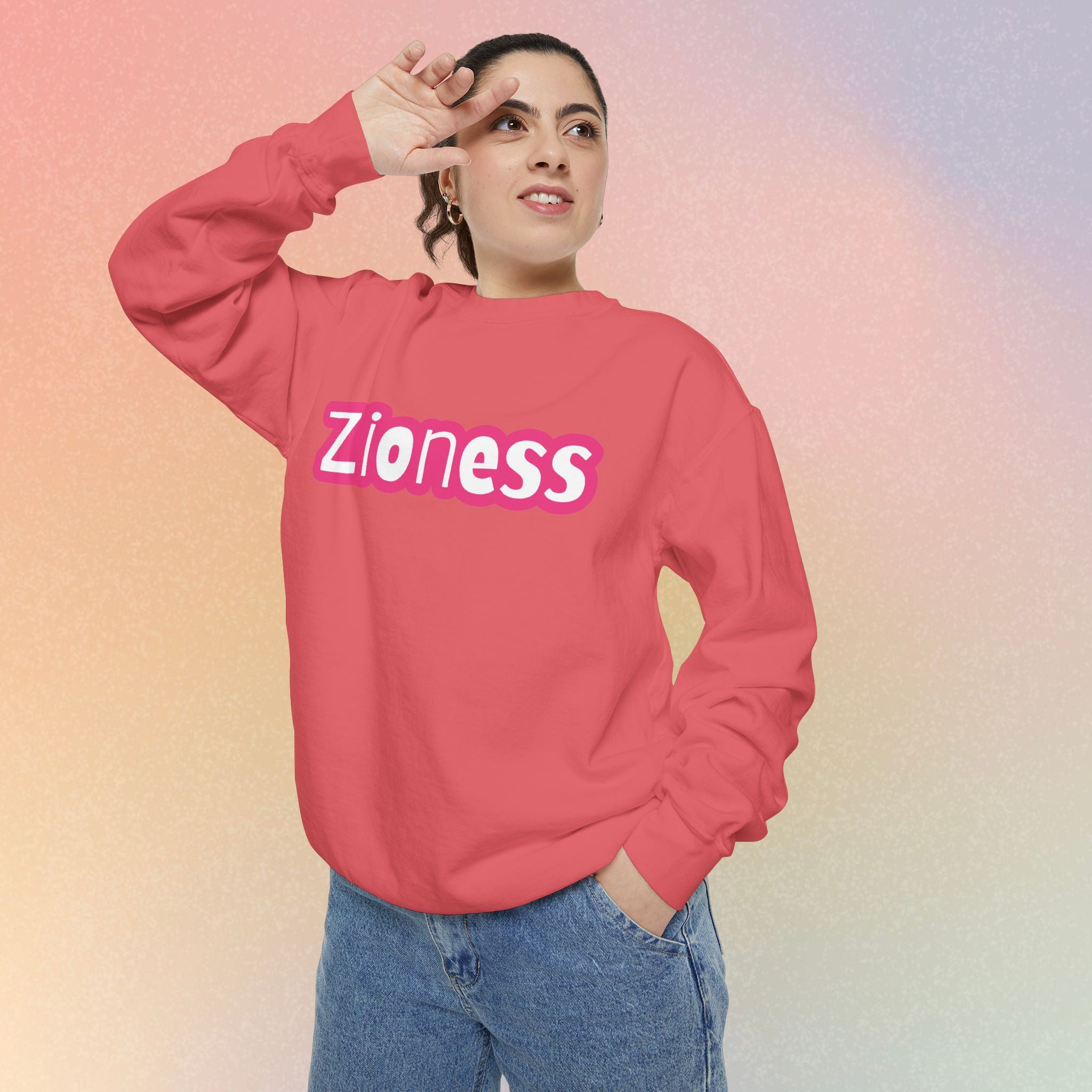 Zioness Sweatshirt - Female Jewish Pride