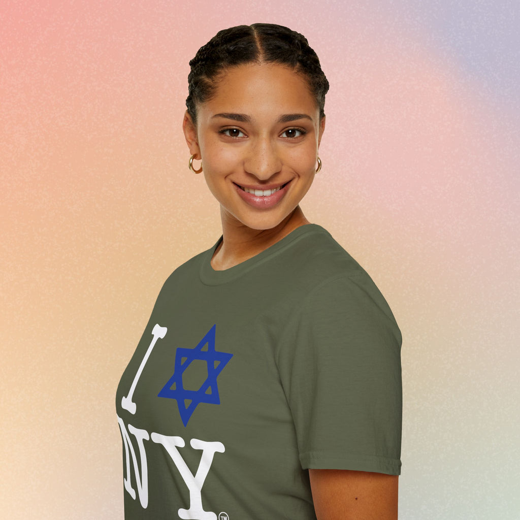 I Love NY Unisex Softstyle T-Shirt (Dark Colors)