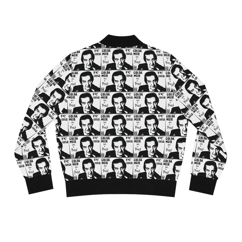 Golda Meir Has A Posse Women's Bomber Jacket
