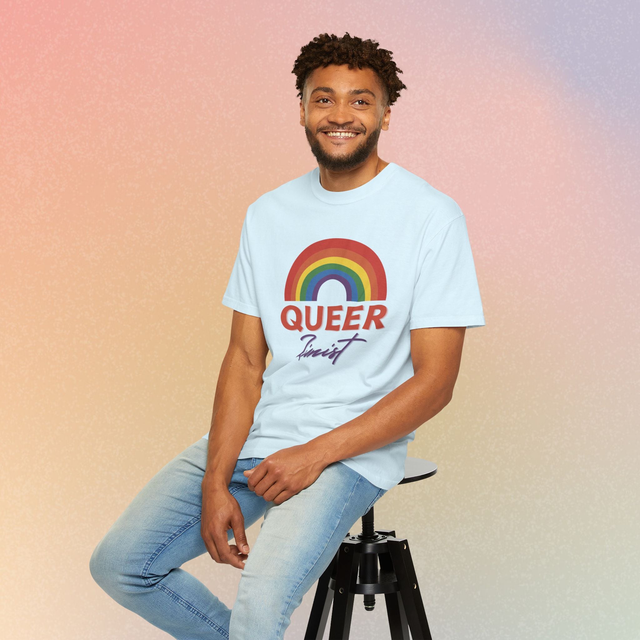 Queer Zion T-Shirt - Rainbow Transgender Pride Tee