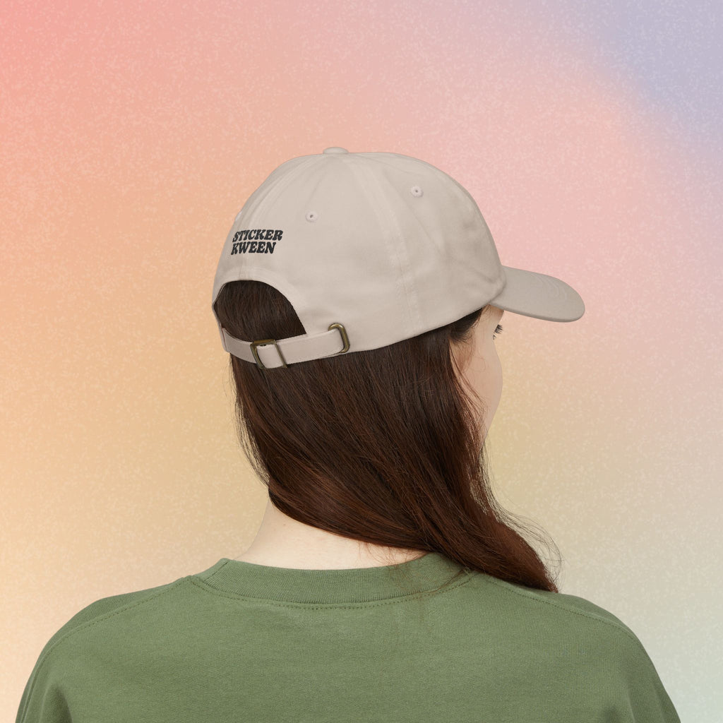 Brooklyn Hebrew Script Embroidered Baseball Cap