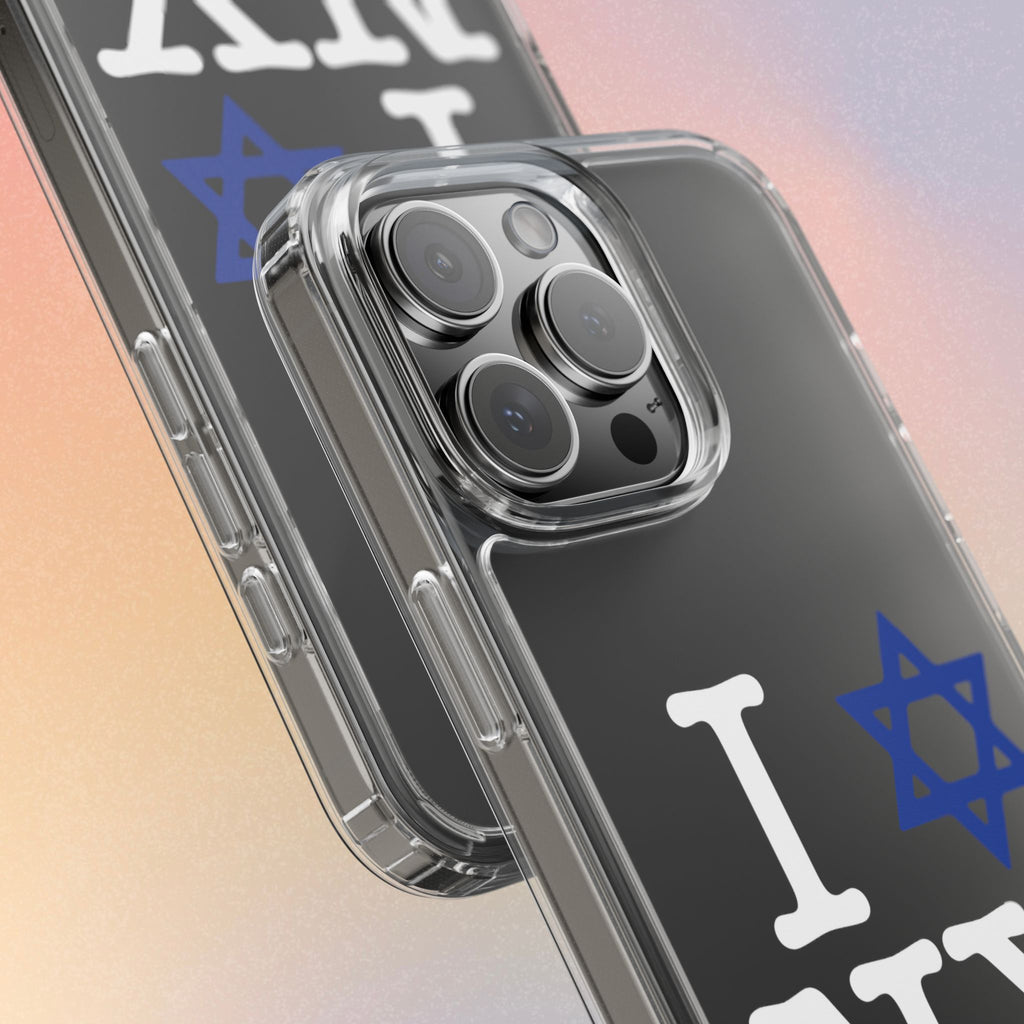 I Love NY Jewish Star Phone Case | Clear Case, Jewish New York Design