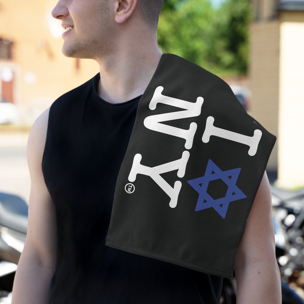 I Love NY Jewish Star Rally Towel, 11x18