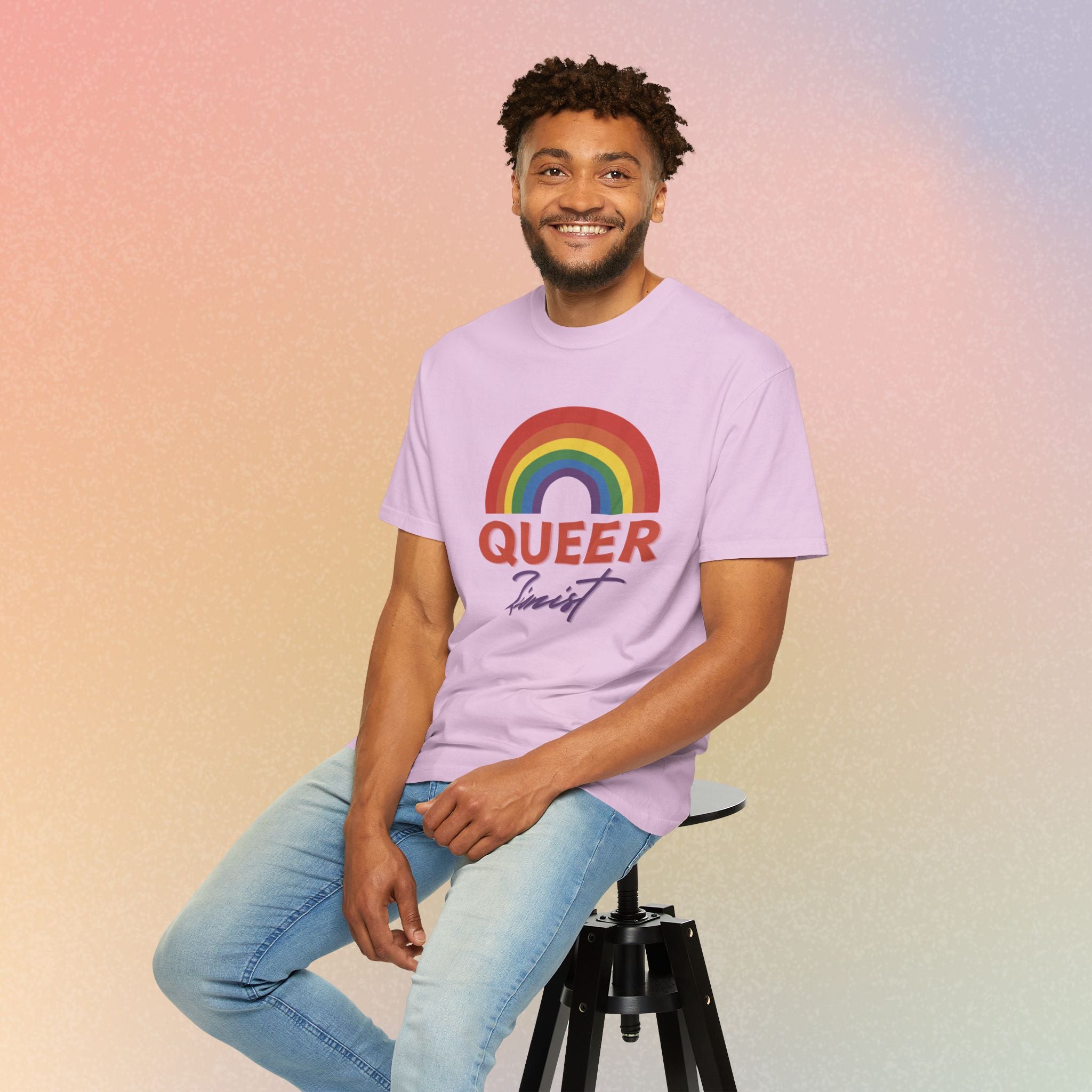 Queer Zion T-Shirt - Rainbow Transgender Pride Tee
