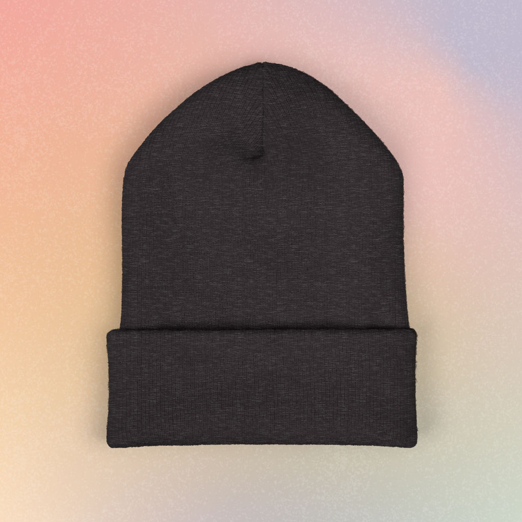 Brooklyn Hebrew Style Font Classic Cuffed Beanie (Embroidery)
