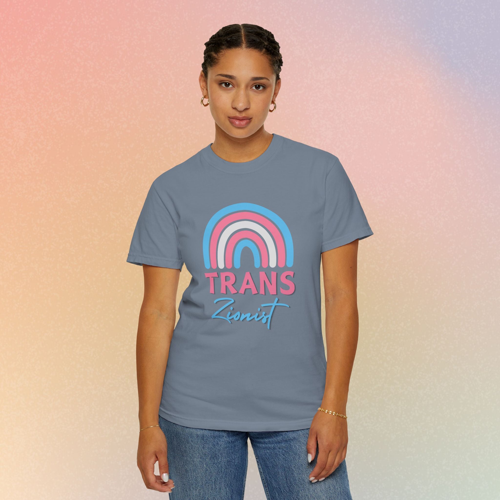 Trans Zion T-Shirt - Rainbow Transgender Pride Tee