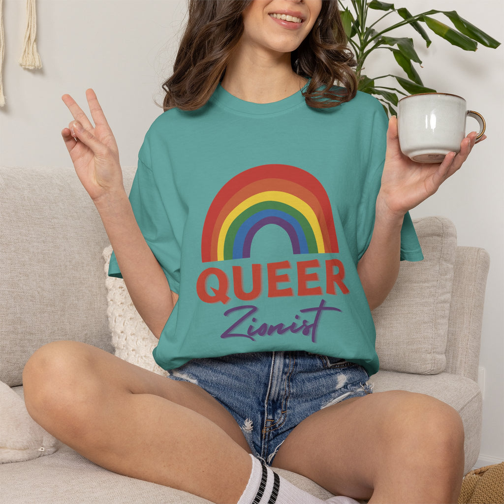 Queer Zion T-Shirt - Rainbow Transgender Pride Tee