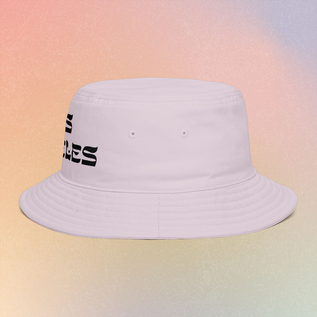 Los Angeles Hebrew Style Font Bucket Hat | LA Jewish Pride