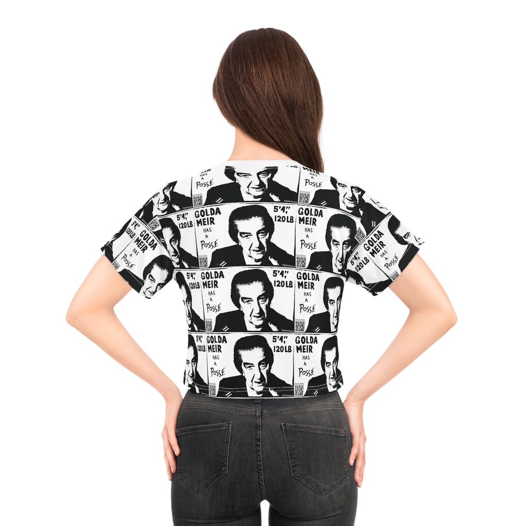 Golda Meir Hatikvah Collective Crop Top
