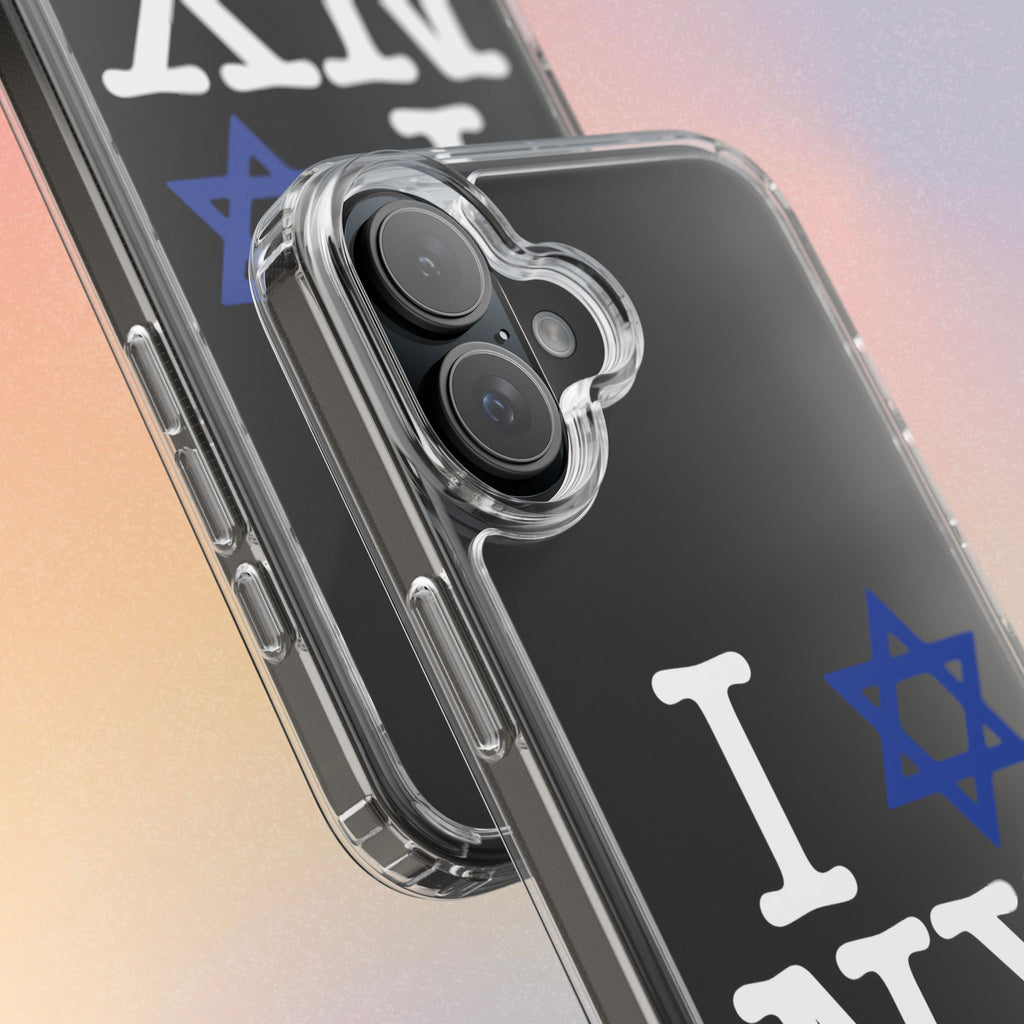 I Love NY Jewish Star Phone Case | Clear Case, Jewish New York Design