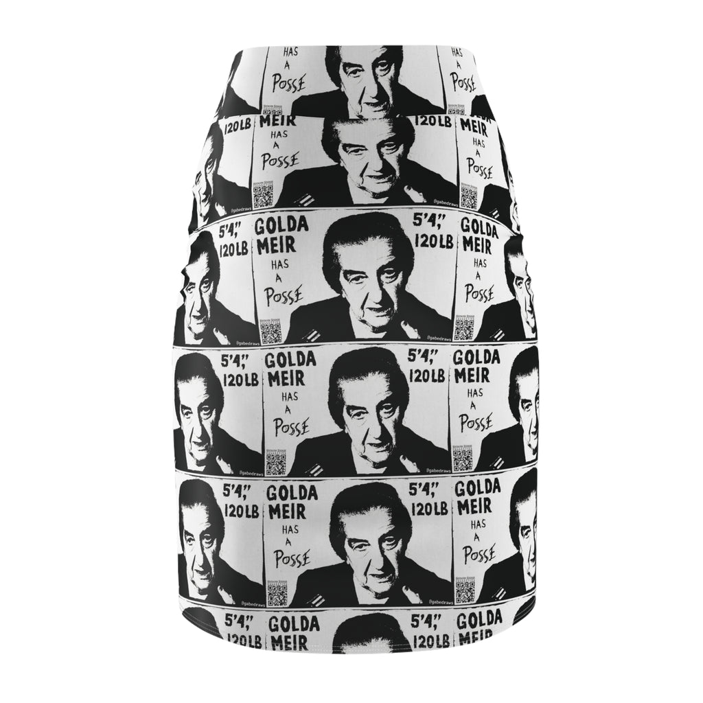 Golda Meir Hatikvah Collective Women's Pencil Skirt
