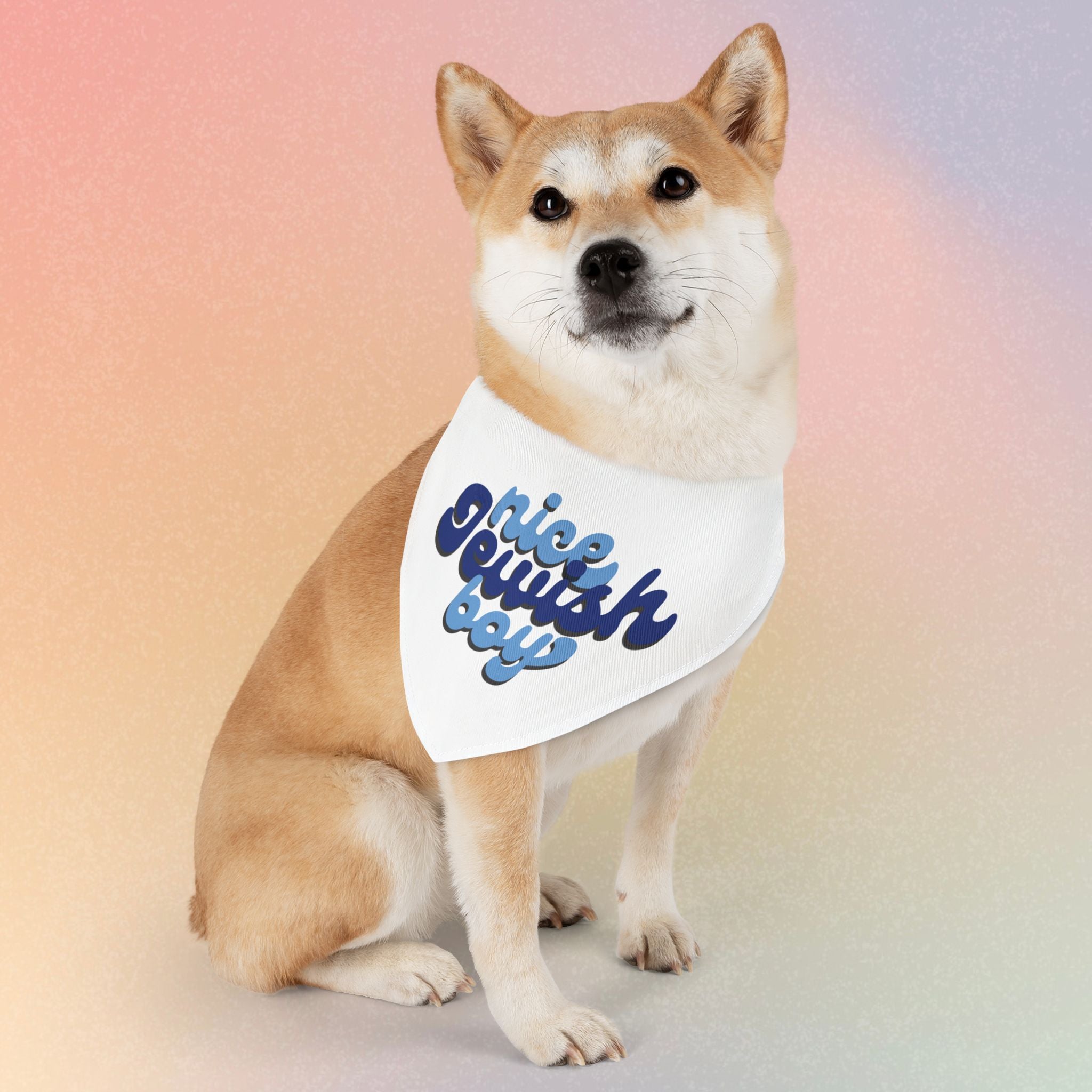 Nice Jewish Boy Pet Bandana Collar - Nice Jewish Dog/Cat