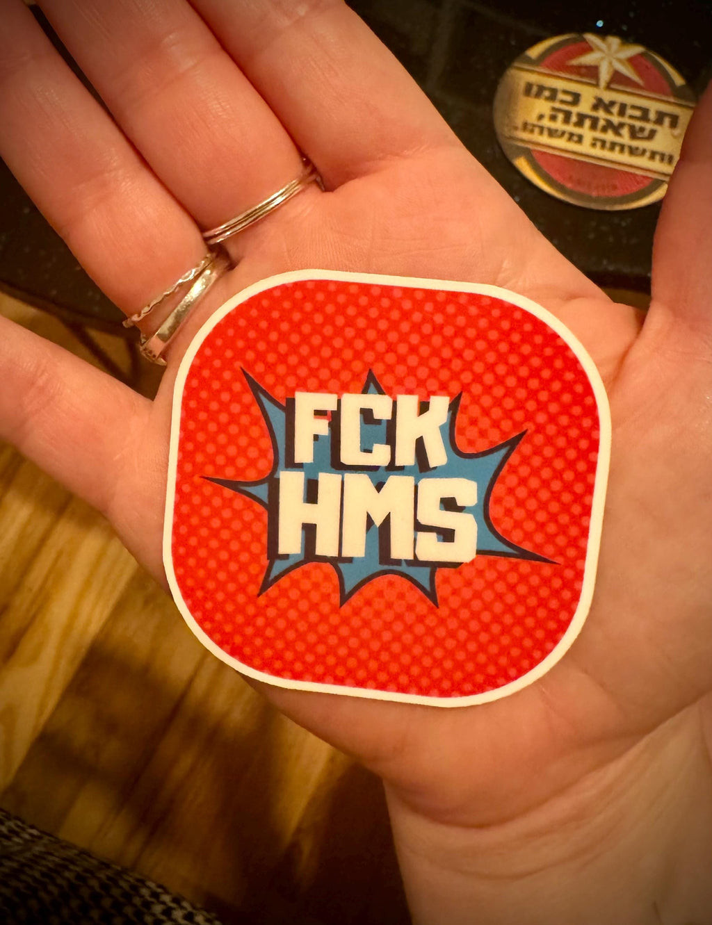 FCK HMS Stickers