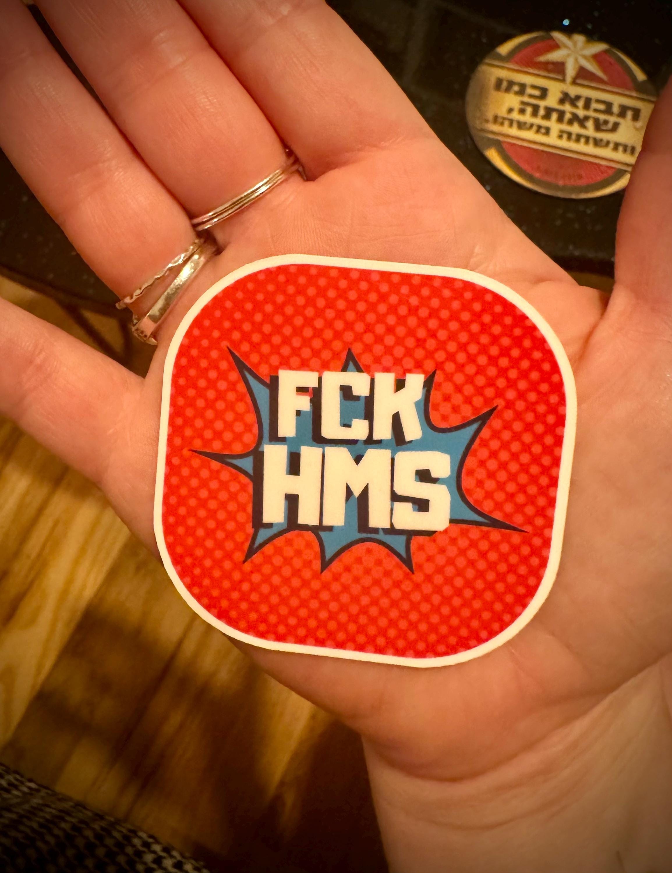 FCK HMS Stickers