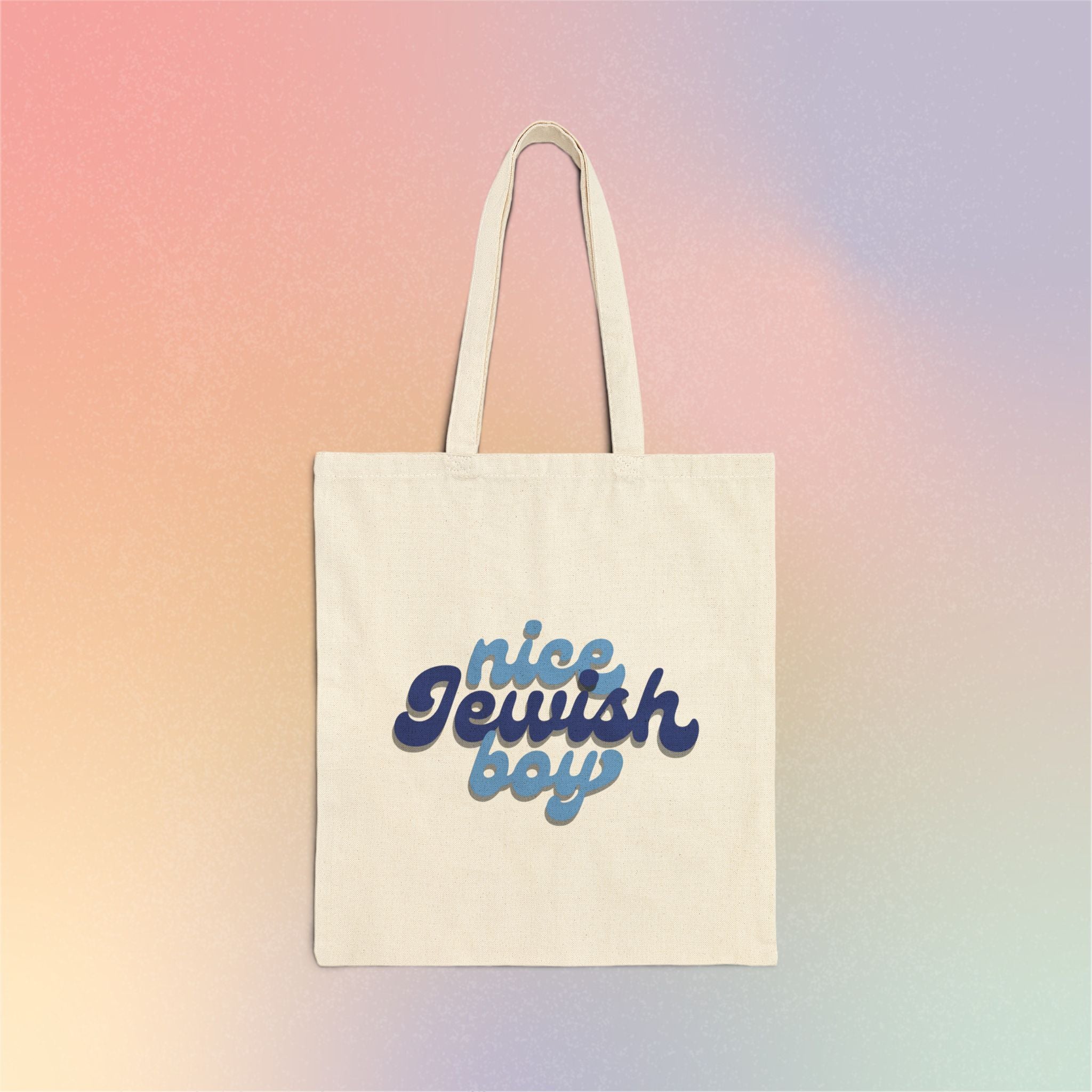 Nice Jewish Boy - Cotton Canvas Tote Bag