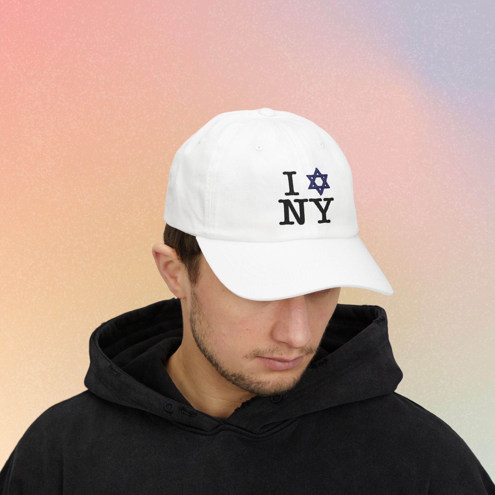 I Love NY Jewish Star | Jewish New York Pride Baseball Hat