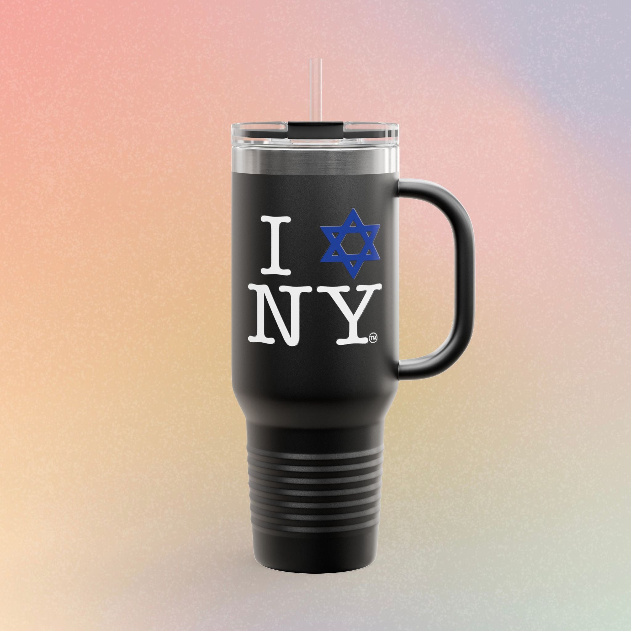 I Love NY Jewish Star - Stainless Steel 40oz Insulated Tumbler