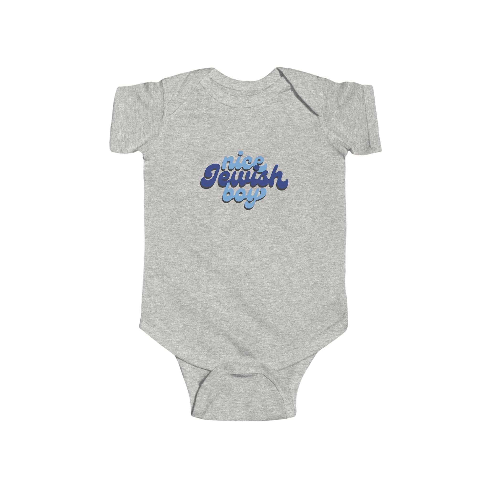 Nice Jewish Boy Infant Onesie | Jewish New York Baby Pride