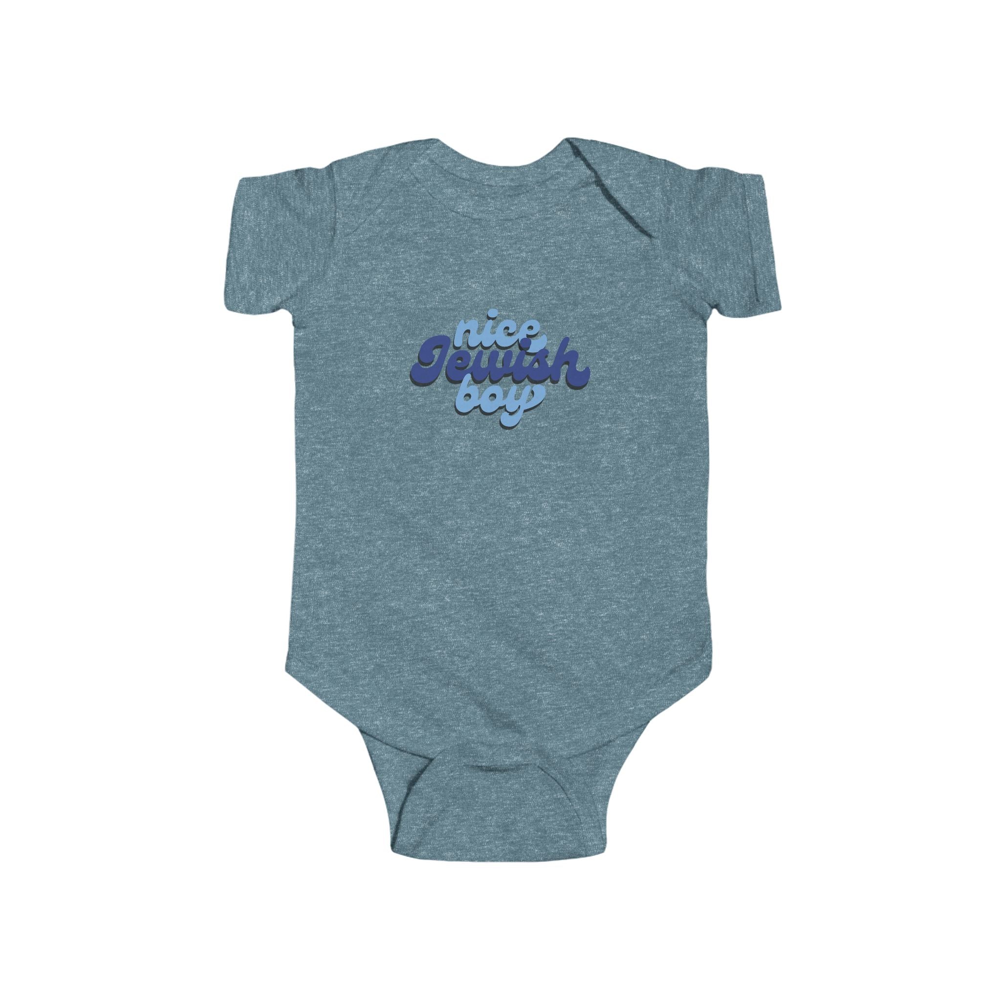 Nice Jewish Boy Infant Onesie | Jewish New York Baby Pride
