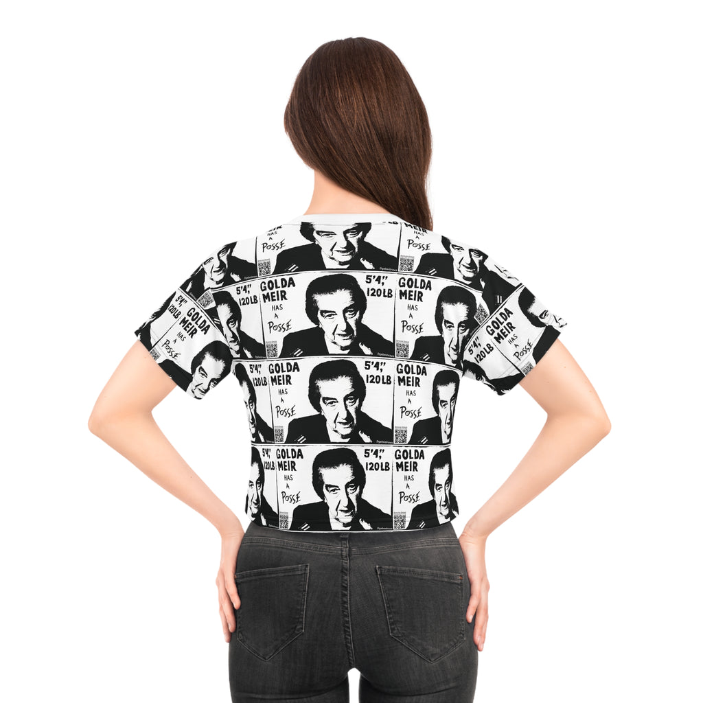 Golda Meir Hatikvah Collective Crop Top