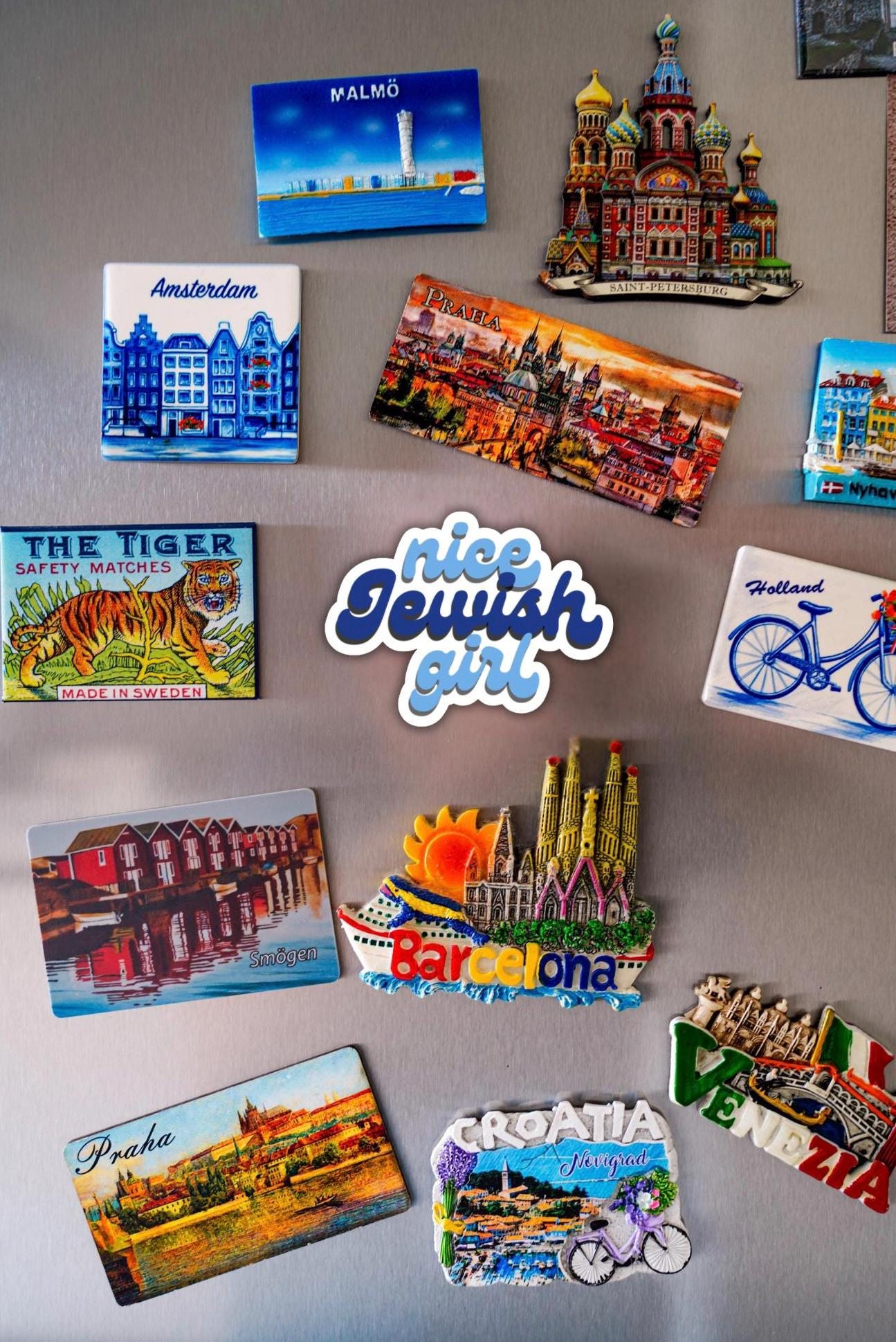 Nice Jewish Girl MAGNET