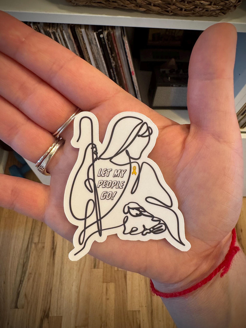 Let My People Go Sticker