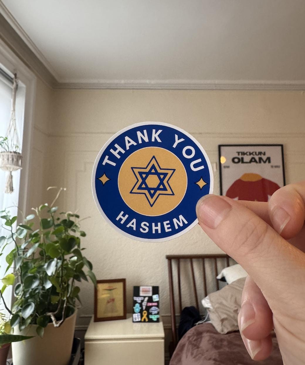Thank you Hashem Sticker