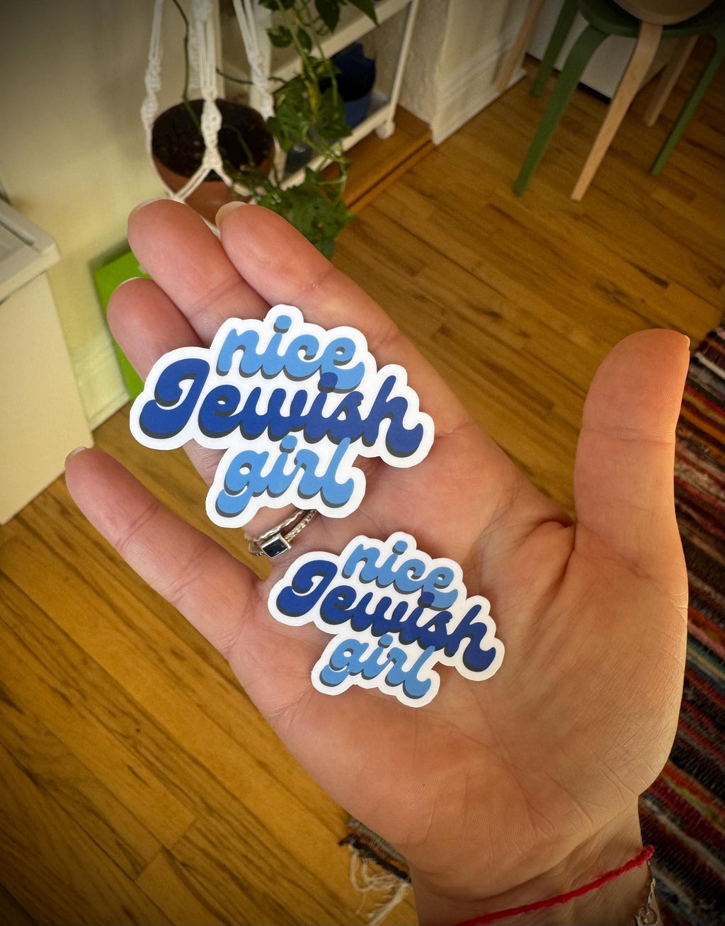 Nice Jewish Girl Sticker