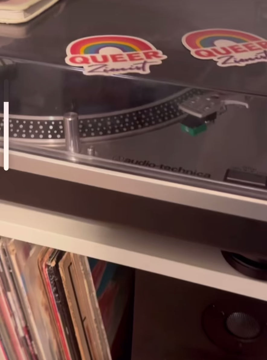 Queer Zionist Sticker