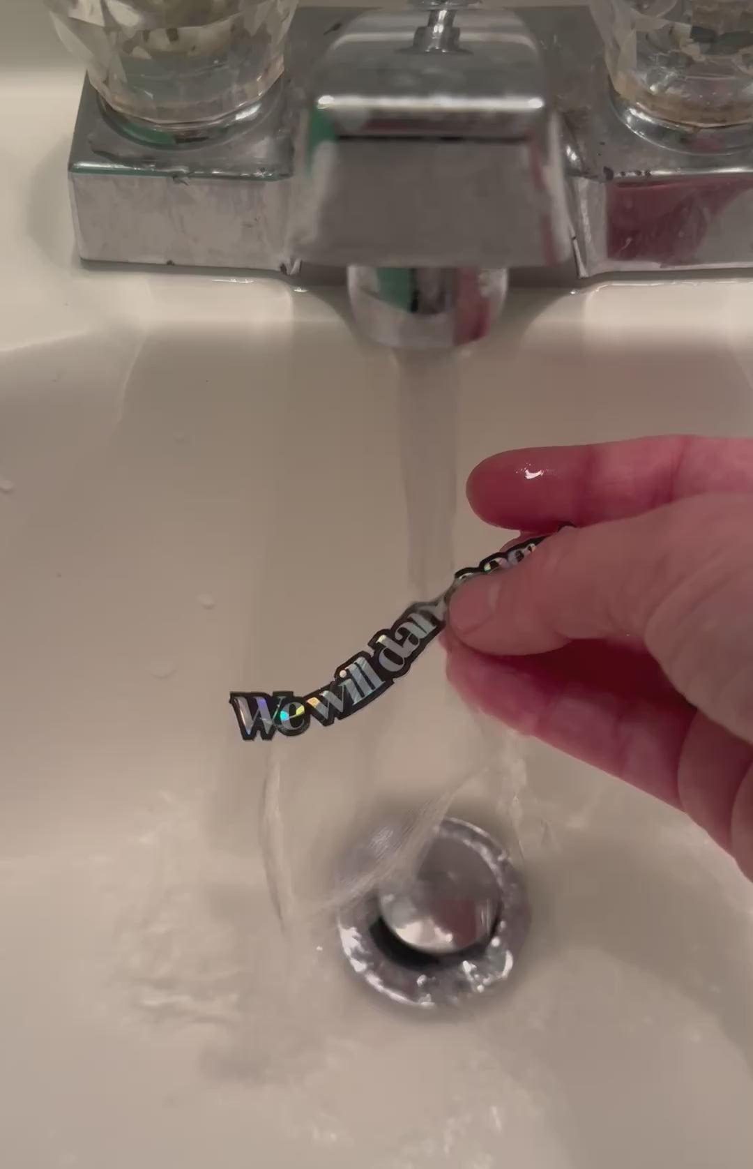 We Will Dance Again Holographic Sticker